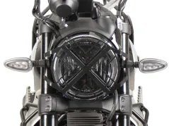 Lampenschutzgitter schwarz für Ducati Scrambler 800 Icon (2023-)