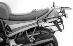 Komplettträgerset (Seitenkofferträger und Rohrgepäckbrücke Topcaseträger) schwarz für Ducati 750 Sport (1988-1989)