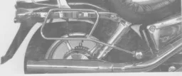 Rohr-Ledertaschenhalter chrom für Honda VT 1100 C (1988-1994)