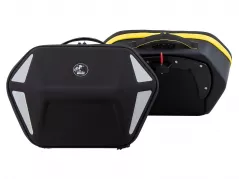 Seitentaschensatz Royster Neo schwarz/gelb für Hepco&Becker C-Bow Seitenträger