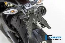 Kennzeichenträger Carbon Ducati Monster 1200 / 1200 S matte Oberfläche
