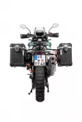 ZEGA Evo Koffersystem für KTM 1290 Super Adventure S/R ab 2021  Volumen 31/38, Farbe Kofferträger Schwarz, Farbe And-Black