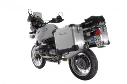 ZEGA Pro Koffersystem 38/45 Liter mit Edelstahlträger für BMW R1150GS/ R1150GS Adventure/ R1100GS/ R850GS