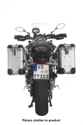 ZEGA Pro Koffersystem "And-S" 31/31 Liter mit Edelstahlträger schwarz für Yamaha MT-09 Tracer (2015-2017)