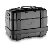 Trekker 46 - Monokey Koffer schwarz mit Alu Cover schwarz / Max Zuladung 10 kg
