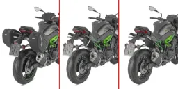 STEALTH Befestigungssystem f. EASY12L und EASY12R Seitentaschen, für Kawasaki Z900 (25-26)