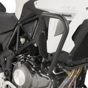 Spezifischer Sturzbügel - schwarz - oben - für Benelli TRK502 (17-26) / TRK502X (20-26)