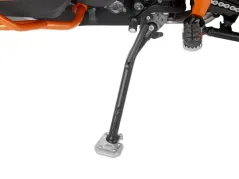 Fuß-Verbreiterung aus Aluminium und Edelstahl für Seitenständer, KTM 1290 Super Adventure R (21-25)