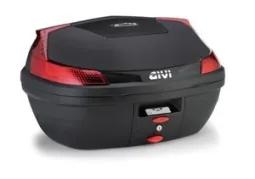 B47 BLADE Monolock Topcase ohne Platte mit roten Reflektoren / Max Zuladung 3 kg