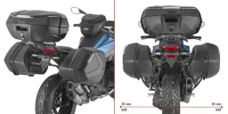 Seitenkoffer-Träger für Monokey Side Koffer, für BMW R 1300 RS (25-26) und R 1300 R (25-26)