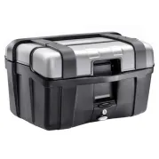 Trekker 46 - Monokey Koffer schwarz mit Alu Cover Max Zuladung 10 kg