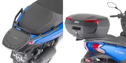 Topcase Träger für Monolock Koffer für Wottan Storm T 125 (22-24)