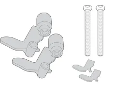 Kit für die Montage des Träger PLR5118 für BMW F 800 R (09-19)