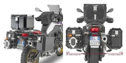 Stahlrohr-Seitenkofferträger für Trekker Outback CAM-SIDE Koffer für BMW Modelle (s. unten)