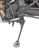 Fuß-Verbreiterung aus Aluminium und Edelstahl für Original Seitenständer f.Honda Modell (s. unten)
