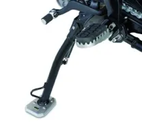 Fuß-Verbreiterung aus Aluminium und Edelstahl für Seitenständer für KTM Modelle (s. Beschreibung)