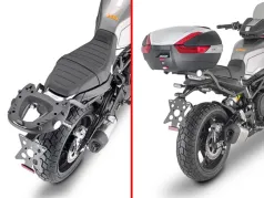 Topcase Träger für Monokey oder Monolock Koffer für Benelli Leoncino 800 (22-26)
