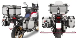 Stahlrohr-Seitenkofferträger für Trekker Outback Monokey Koffer für Honda Modelle (s. Beschreibung)