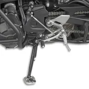 Fuß-Verbreiterung aus Aluminium und Edelstahl für Seitenständer für Yamaha Modelle (s. Beschreibung
