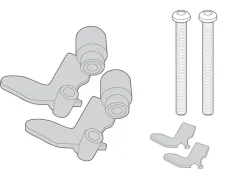 Kit für die Montage des Träger PLR5118