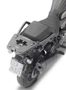 Alu Topcase Träger, schwarz, für Monokey Koffer für Harley Davidson Pan America 1250 (21-26)