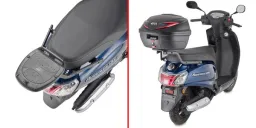 Topcase Träger für Monolock Koffer für Suzuki Address 125 (23-25)