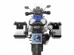 Kofferträgerset Cutout Edelstahl inkl. Xplorer Cutout silber Kofferset für KTM 1090 Adventure (2017-)