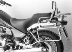 Seitenkofferträger festverschraubt chrom für Moto Guzzi Nevada 750/Club (1989-1999)