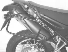 Seitenkofferträger Lock-it schwarz für Yamaha XT 660 R/X (2007-2016)