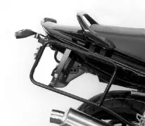 Seitenkofferträger festverschraubt schwarz für Yamaha FZS 600/S Fazer (2000-2004)