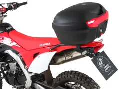 Topcase - Set Journey Topcase 40 schwarz und Träger für Honda CRF 450 L (2018-2021)