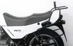 Komplettträgerset (Seitenkofferträger und Rohrgepäckbrücke Topcaseträger) schwarz für Moto Guzzi Le Mans IV/V (1985-1994)