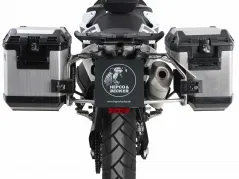 Kofferträgerset Cutout Edelstahl inkl. Xplorer Cutout silber Kofferset für KTM 790 Adventure/R (2019-)