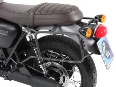 Seitenkofferträger festverschraubt schwarz für Triumph Bonneville T 120/Black (2016-)