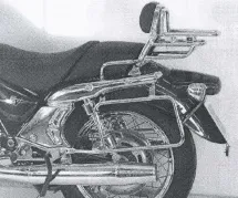 Seitenkofferträger festverschraubt chrom für Moto Guzzi California 1100 EV (2001-2004)