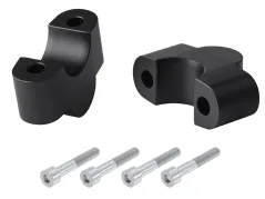 Lenkererhöhung für Triumph Speed 400 (2024-), 25mm hoch - Schwarz