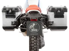 Kofferträgerset Cutout inkl. Xplorer Cutout silber Kofferset für BMW R 12 G/S (2025-)