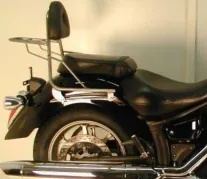 Sissybar mit Gepäckträger chrom für Yamaha XVS 1300 Midnight Star (2007-2016)