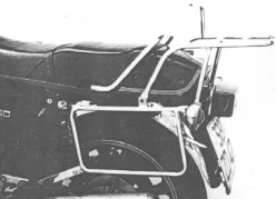 Komplettträgerset (Seitenkofferträger und Rohrgepäckbrücke Topcaseträger) chrom für Yamaha XS 750 (1976-1979)