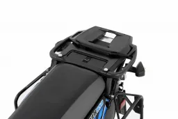 Rohrgepäckbrücke Topcaseträger schwarz für Kawasaki KLR 650 Export-Modell (2008-)