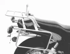 Komplettträgerset (Seitenkofferträger und Rohrgepäckbrücke Topcaseträger) chrom für Yamaha FZX Fazer (1987-1989)