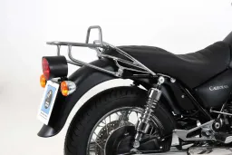 Rohrgepäckbrücke Topcaseträger chrom für Moto Guzzi California Aquila Nera (2006-)