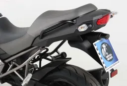 Soziushaltegriffe anstelle der Originalgepäckbrücke schwarz für Kawasaki Versys 1000 (2012-2014)