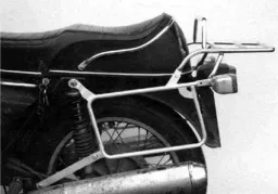 Komplettträgerset (Seitenkofferträger und Rohrgepäckbrücke Topcaseträger) chrom für BMW R 60 (1973-1986)/75 (1973-1976)/90 (1973-1976)/6