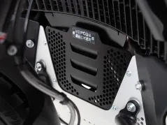Zusatzblech schwarz für Original-Motorschutzplatte KTM 890 Adventure / R / Rally (2021-2022)