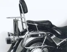 Sissybar ohne Gepäckträger chrom für Kawasaki VN 800 Classic (1996-1999)