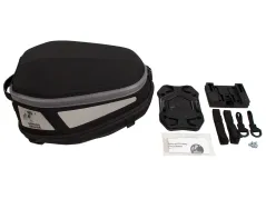 Royster Rearbag Sport Hecktasche schwarz/grau inkl. Seatpad Basic
