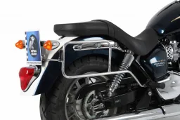 Seitenkofferträger festverschraubt chrom für Triumph Bonneville Amerika (2011-2017) / Speedmaster (2005-2010)