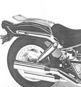 Solorack ohne Rückenlehne chrom für Suzuki VZ 800 Marauder (1996-2003)