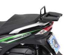 Alurack Topcaseträger für Kombination mit Original-Gepäckbrücke schwarz für Kawasaki J 125/300 (2014-)